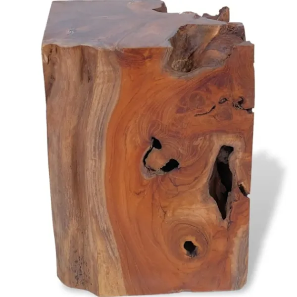 vidaXL Pallar>Pall massiv teak 30x30x40 cm