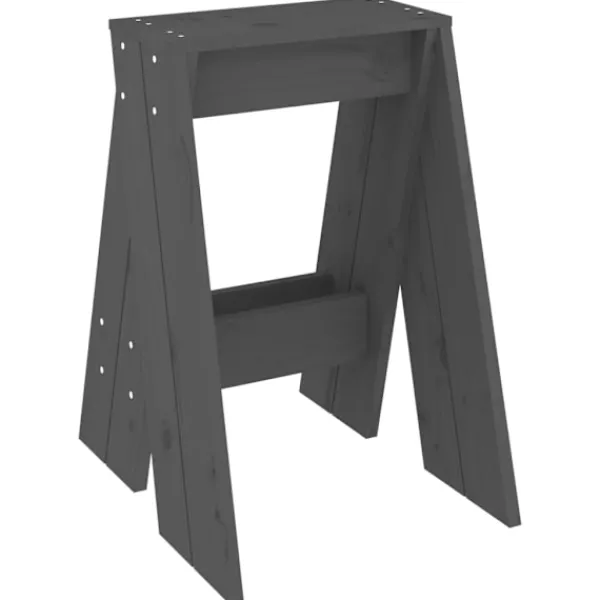 vidaXL Pallar>Pallar 2 st 40x40x60 cm massiv furu