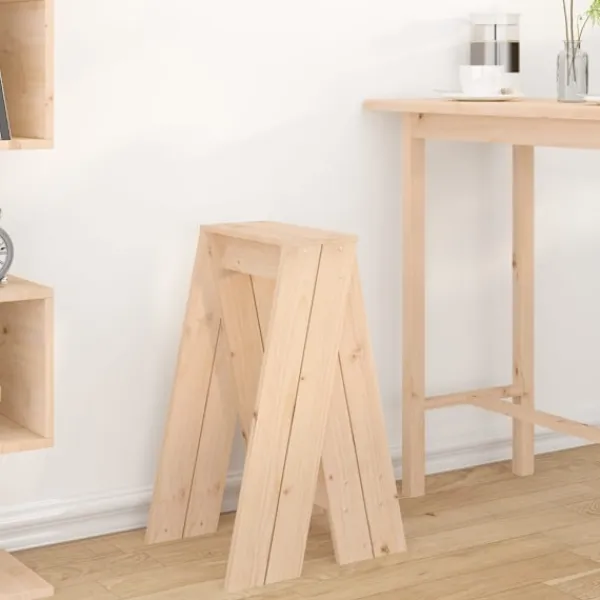 vidaXL Pallar>Pallar 2 st 40x40x75 cm massiv furu