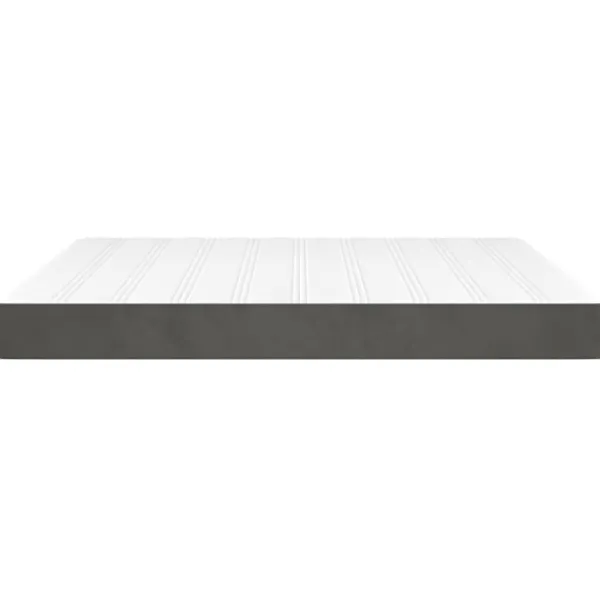 vidaXL Sängar>Pocketresårmadrass mörkgrå 180x200x20 cm sammet Grå