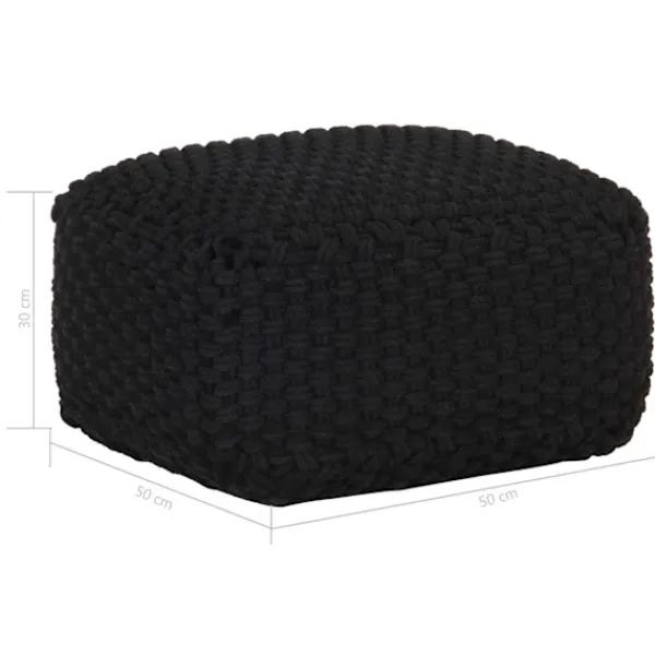 vidaXL Sittpuffar>Pouffe 50 x 50 x 30 cm