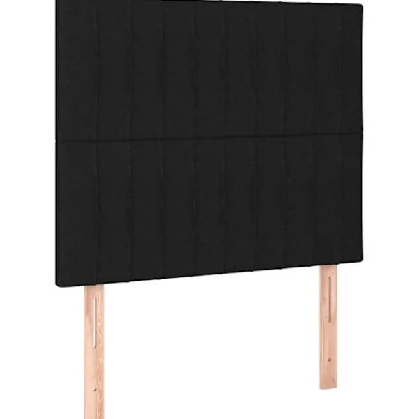 vidaXL Sängar>Ramsäng med madrass 100x200 cm tyg