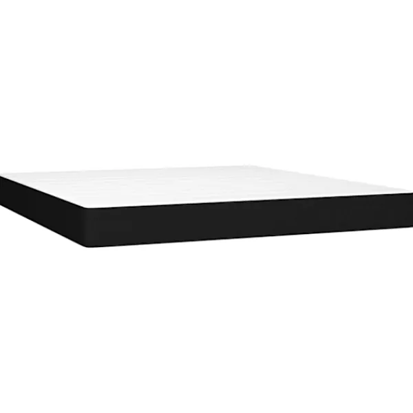 vidaXL Sängar>Ramsäng med madrass 180x200 cm tyg
