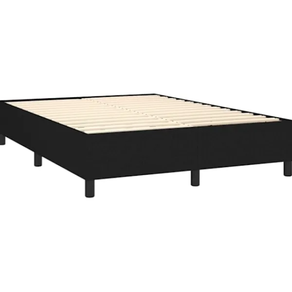 vidaXL Sängar>Ramsäng med madrass 140x200 cm tyg