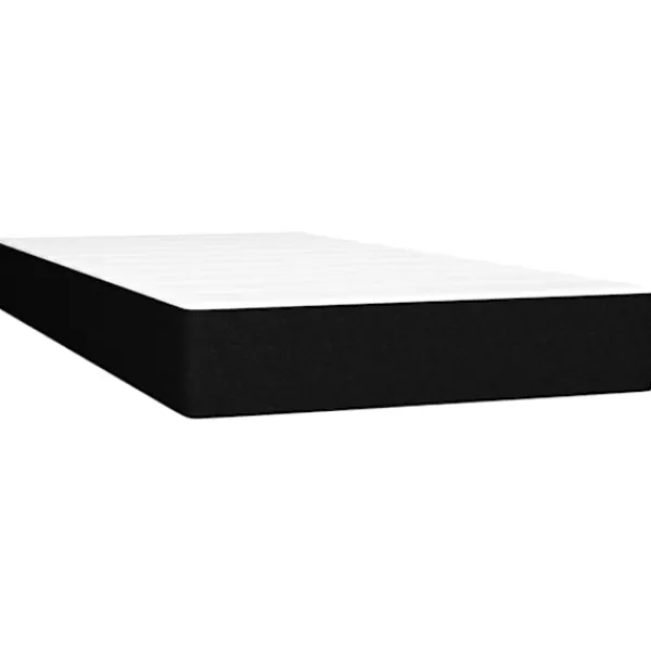 vidaXL Sängar>Ramsäng med madrass 90x200 cm tyg