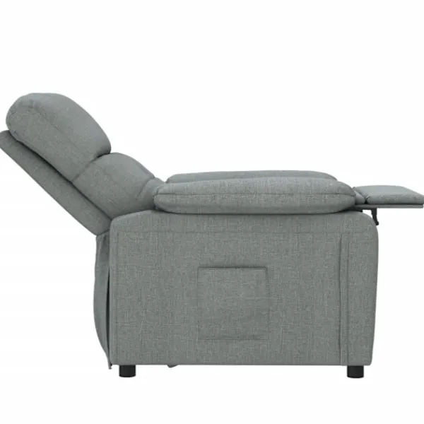 vidaXL Fåtöljer>Reclinerfåtölj mörk tyg
