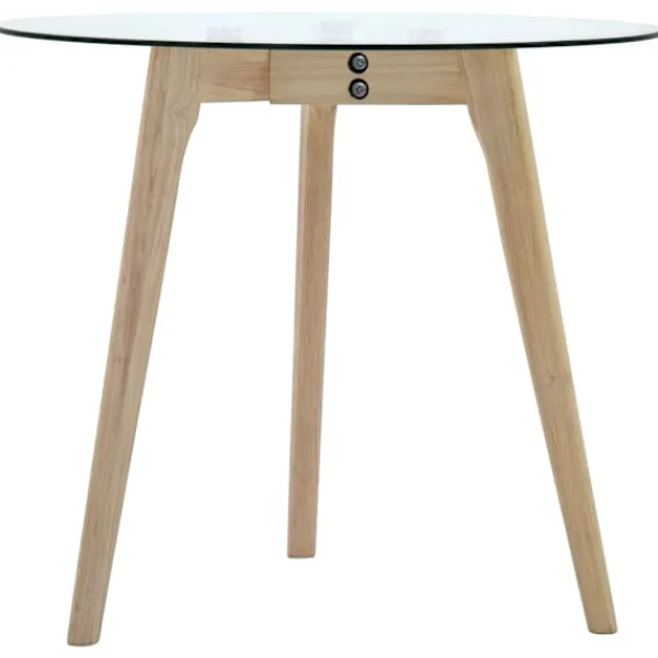 vidaXL Småbord>Sidobord 2 st härdat glas