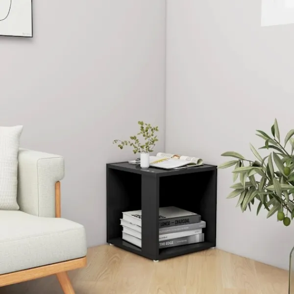 vidaXL Hyllor>Sidobord 33x33x34,5 cm konstruerat trä