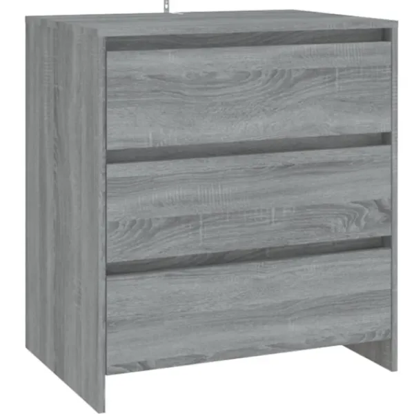 vidaXL Sideboards>Skänk 2 delar sonoma konstruerat trä