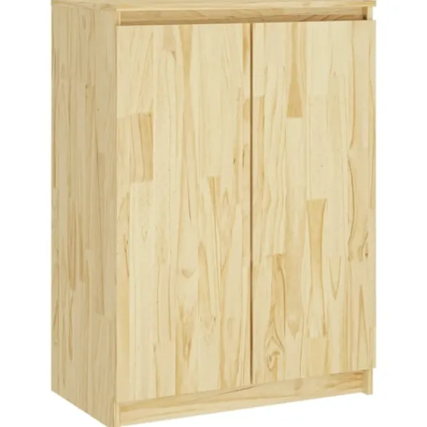 vidaXL Sideboards>Skänk 3 delar massiv furu