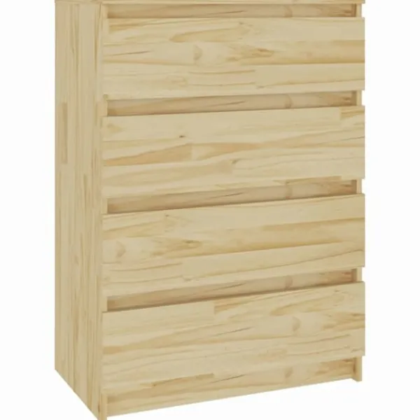 vidaXL Sideboards>Skänk 3 delar massiv furu