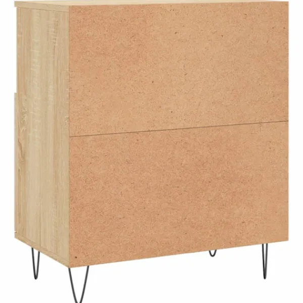 vidaXL Sideboards>Skänk 3 delar Sonoma ek konstruerat trä