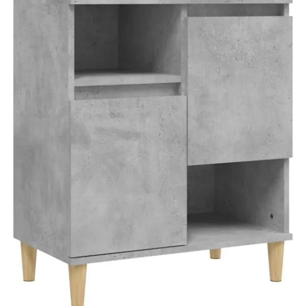 vidaXL Sideboards>Skänk 2 st betong 60x35x70 cm konstruerat trä