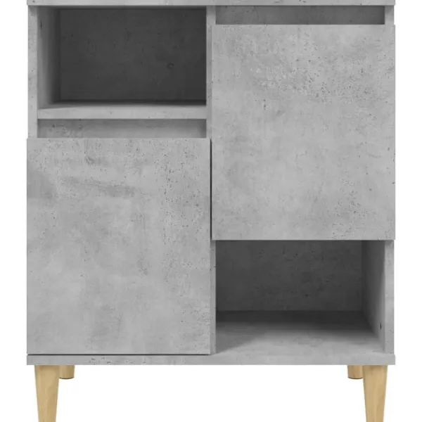 vidaXL Sideboards>Skänk 2 st betong 60x35x70 cm konstruerat trä