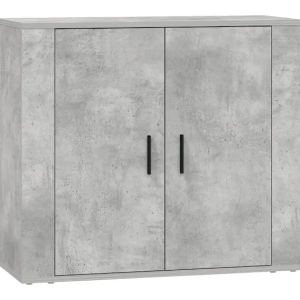 vidaXL Sideboards>Skänk 3 st betong konstruerat trä