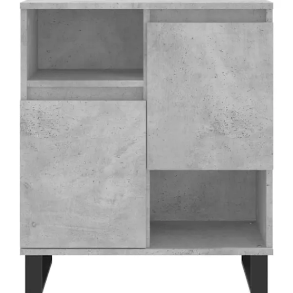vidaXL Sideboards>Skänk 3 st betong konstruerat trä