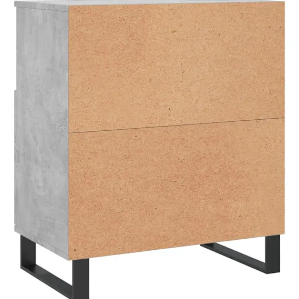 vidaXL Sideboards>Skänk 3 st betong konstruerat trä