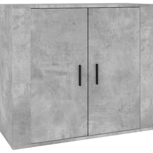 vidaXL Sideboards>Skänk 3 st betong konstruerat trä