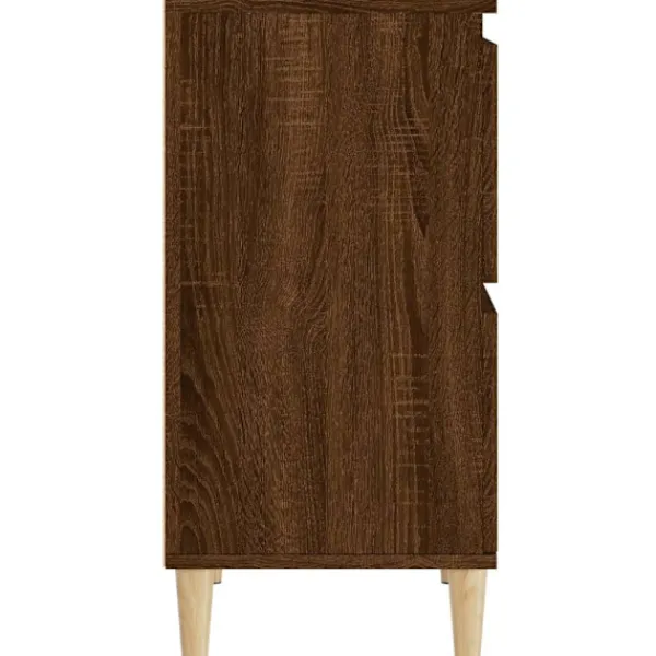 vidaXL Skåp>Skänk 3 st ek 60x35x70 cm konstruerat trä