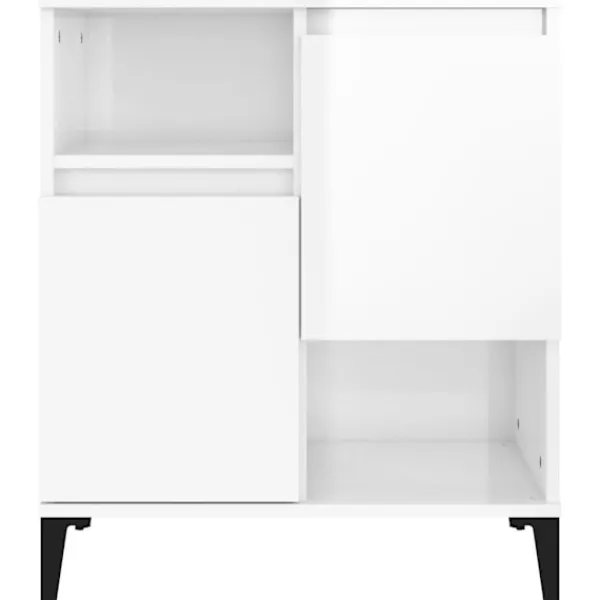 vidaXL Sideboards>Skänk 3 st högglans 60x35x70 cm konstruerat trä
