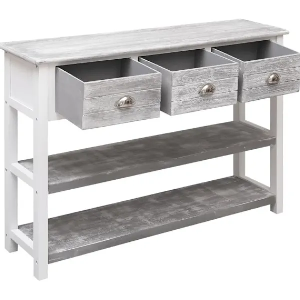 vidaXL Sideboards>Skänk antik 108x30x76 cm massivt kejsarträ