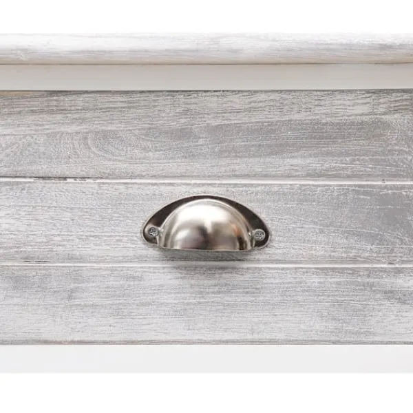 vidaXL Sideboards>Skänk antik 108x30x76 cm massivt kejsarträ