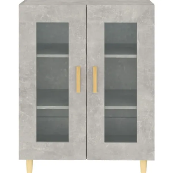 vidaXL Skåp>Skänk betong 69,5x34x90 cm konstruerat trä