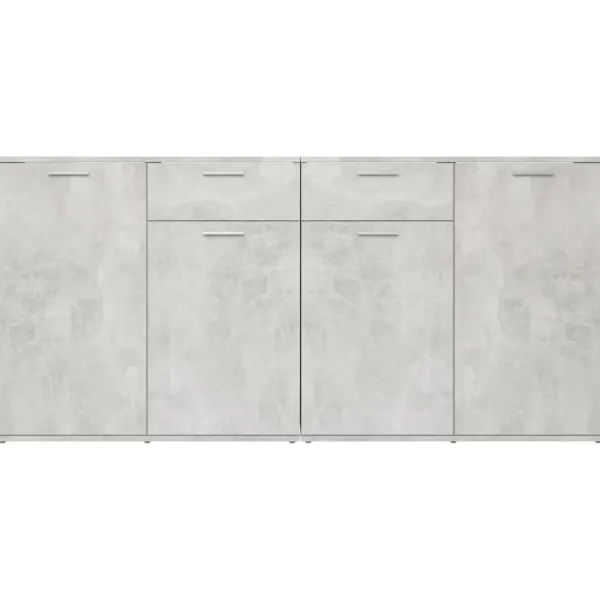 vidaXL Sideboards>Skänk betong 160x36x75 cm konstruerat trä