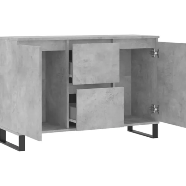 vidaXL Sideboards>Skänk betong 101,5x35x70 cm konstruerat trä