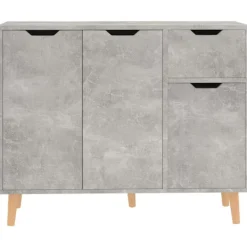 vidaXL Sideboards>Skänk betong 90x30x72 cm konstruerat trä