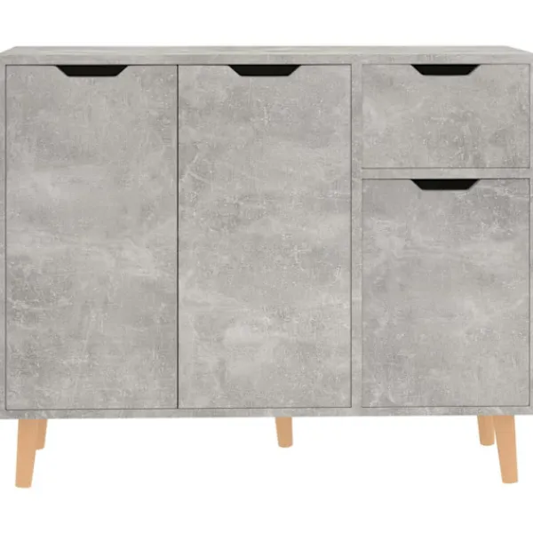 vidaXL Sideboards>Skänk betong 90x30x72 cm konstruerat trä