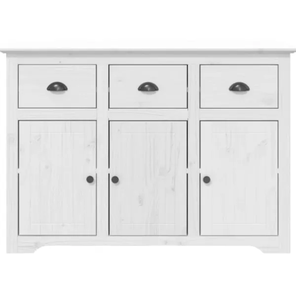 vidaXL Byråer>Skänk BODO 115,5x44x80 cm massiv furu