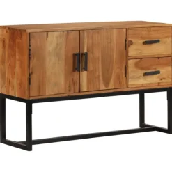 vidaXL Sideboards>Skänk 110x30x70 cm massivt akaciaträ