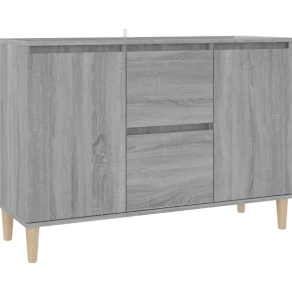 vidaXL Sideboards>Skänk sonoma 101x35x70 cm konstruerat trä