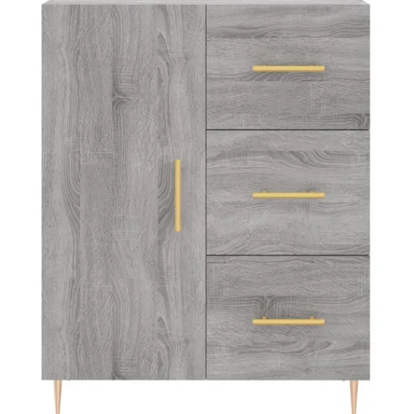 vidaXL Sideboards>Skänk sonoma 69,5x34x90 cm konstruerat trä