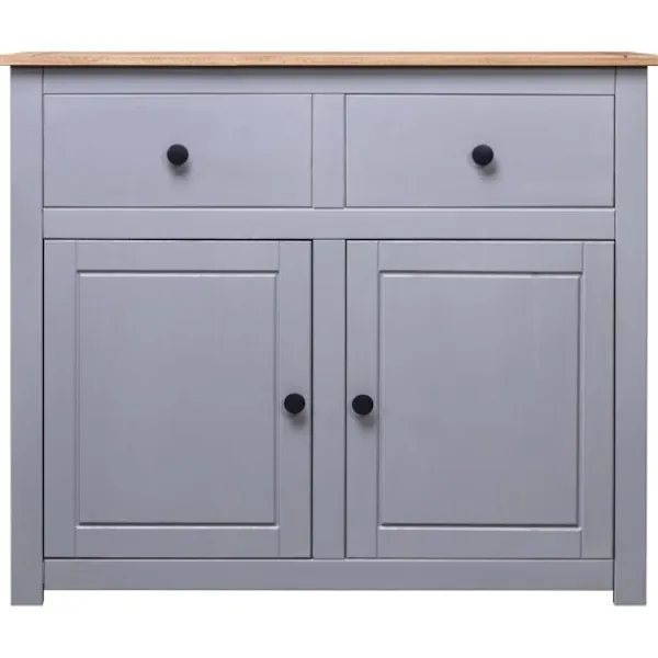 vidaXL Sideboards>Skänk 93x40x80 cm massiv furu panama