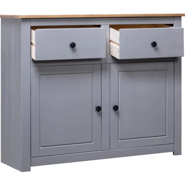 vidaXL Sideboards>Skänk 93x40x80 cm massiv furu panama
