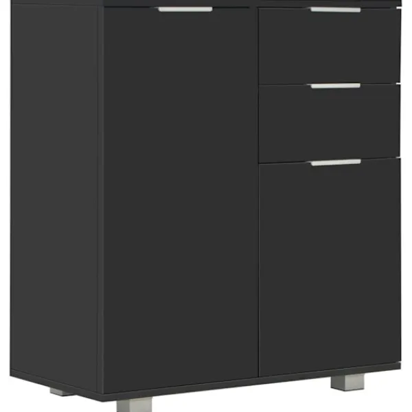 vidaXL Sideboards>Skänk högglans 71x35x80 cm spånskiva