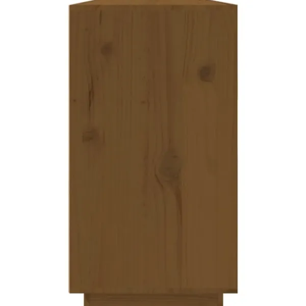 vidaXL Byråer>Skänk honungs 100x40x75 cm massiv furu