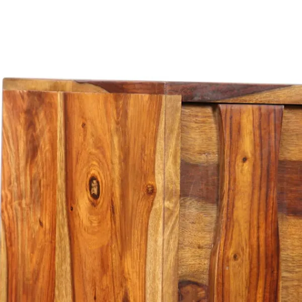 vidaXL Sideboards>Skänk i massivt sheeshamträ 120x30x80 cm