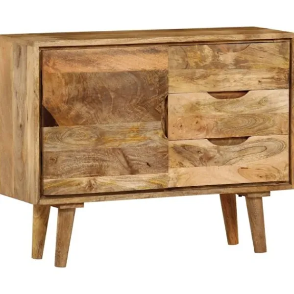 vidaXL Byråer>Skänk massivt mangoträ 90x30x69 cm