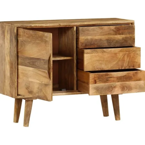 vidaXL Byråer>Skänk massivt mangoträ 90x30x69 cm