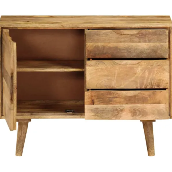vidaXL Byråer>Skänk massivt mangoträ 90x30x69 cm