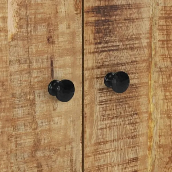 vidaXL Sideboards>Skänk med 4 dörrar 60x33x75 cm massivt mangoträ