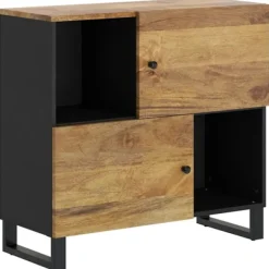 vidaXL Sideboards>Skänk med 2 dörrar 80x33x75 cm massivt mangoträ