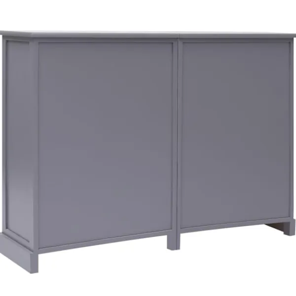 vidaXL Sideboards>Skänk med 10 lådor 113x30x79 cm trä