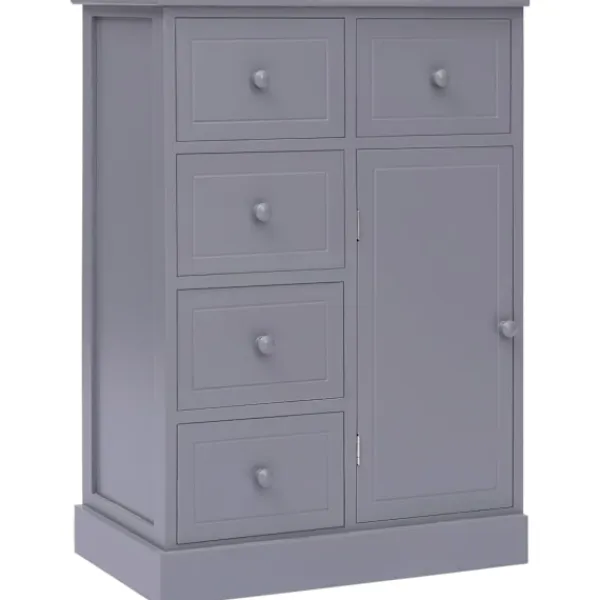 vidaXL Sideboards>Skänk med 10 lådor 113x30x79 cm trä