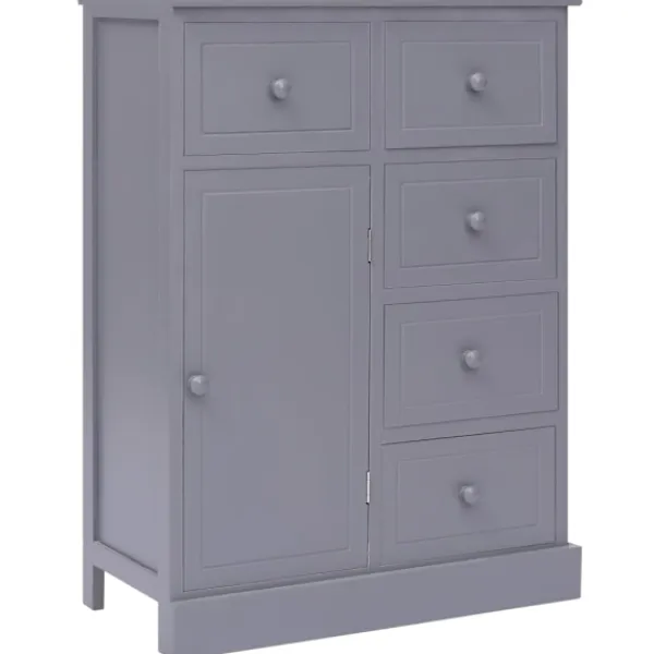 vidaXL Sideboards>Skänk med 10 lådor 113x30x79 cm trä