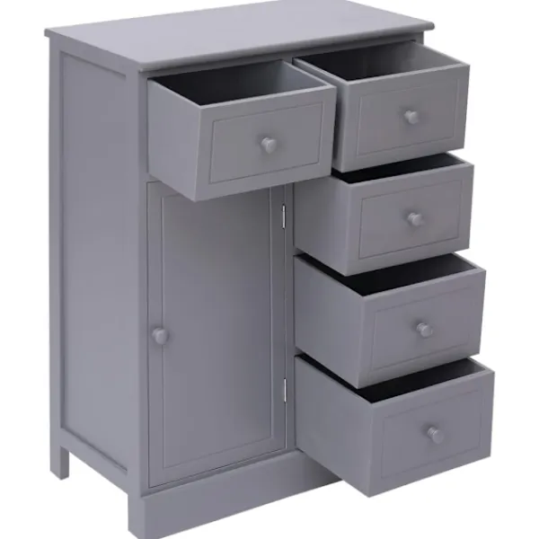 vidaXL Sideboards>Skänk med 10 lådor 113x30x79 cm trä