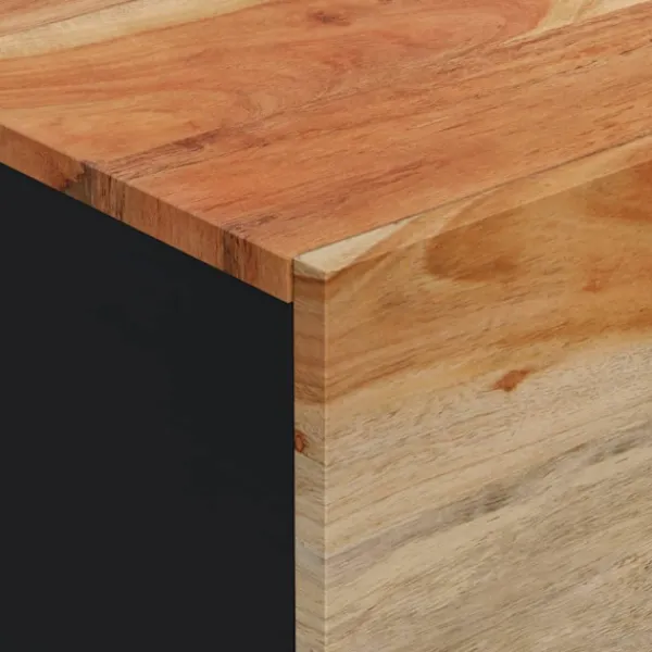 vidaXL Byråer>Skänk med 3 lådor 40x33,5x75 cm massivt akaciaträ